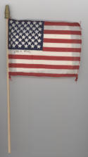 STS-1 MCC Landing Flag
