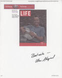 Alan Shepard autograph