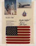 STS-1 Flag FLOWN